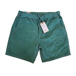 prAna Canyon Camp Shorts Men's Corduroy Organic Cotton NWT XL  7" Inseam